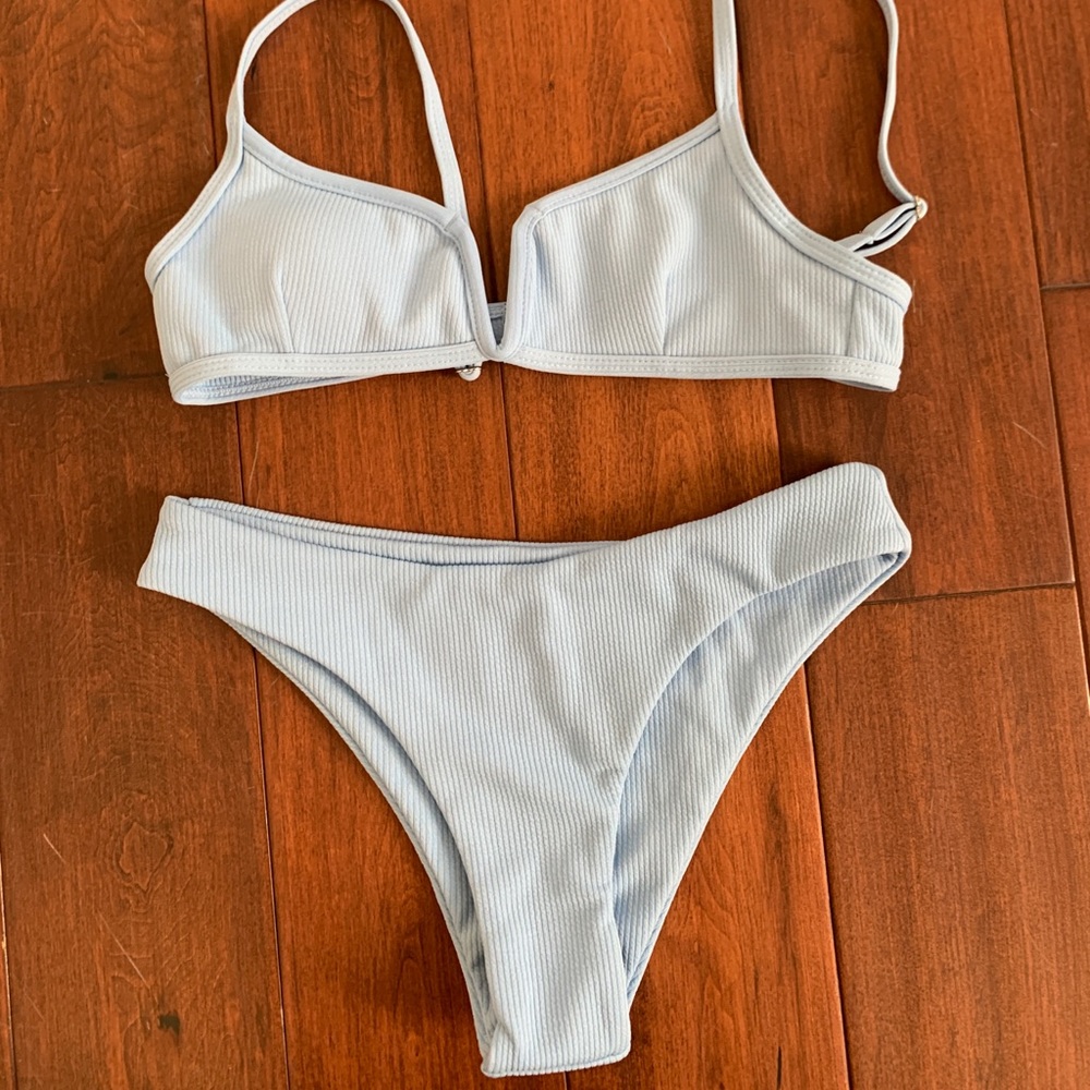 Zaful Blue Bikini